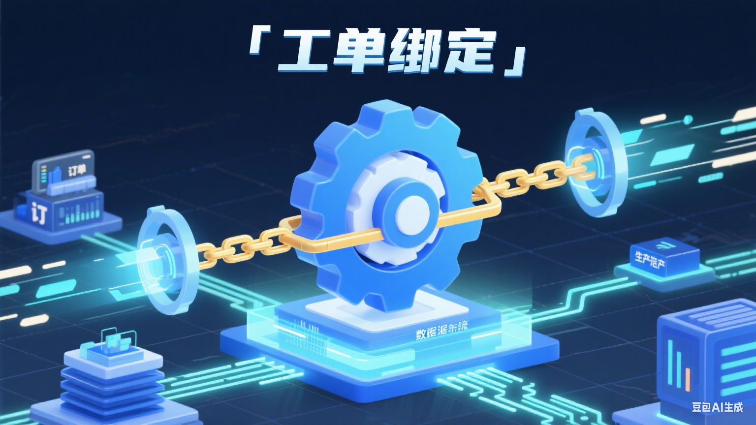 工单绑定模式示意图